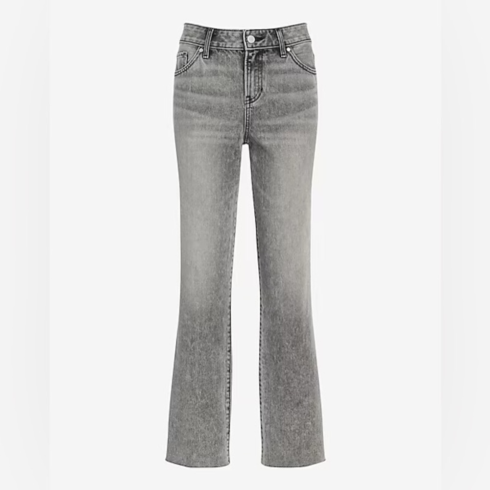 NWT Mid Rise Raw Hen 90s Ankle Boot Jeans - Size 8